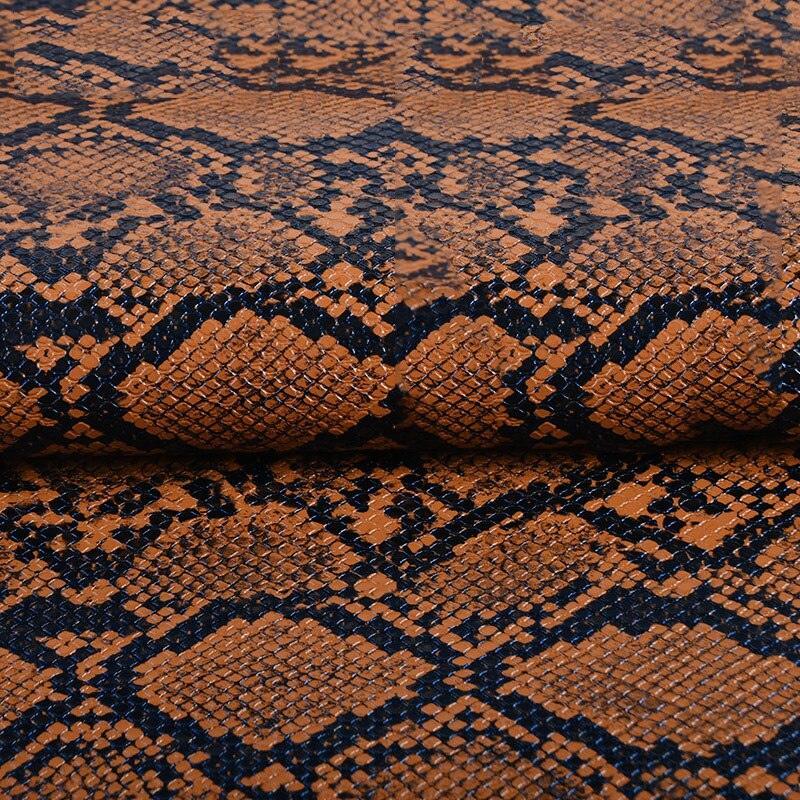 Lisslune | Synthetic snake skin leather craft fabric - Elevate your creations!