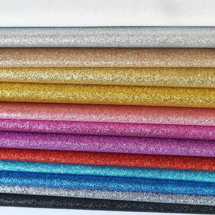 Lisslune | Sparkling Iridescent PU Leather A4 Craft Sheets