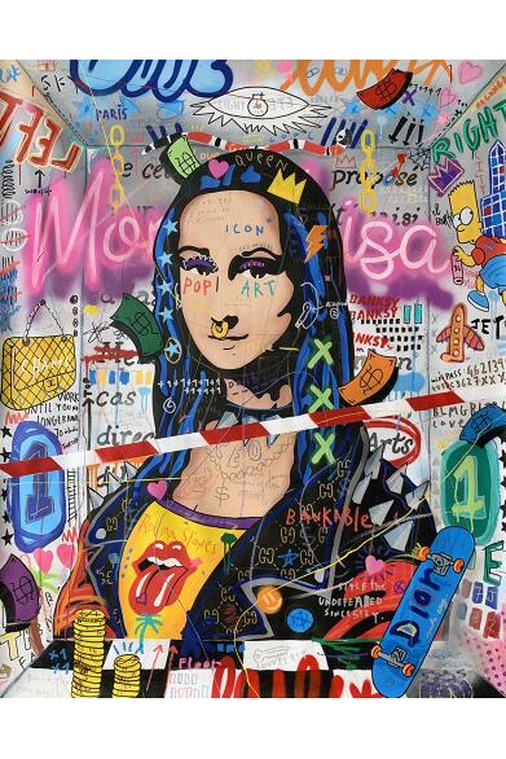 Lisslune | Style Mona Lisa Poster