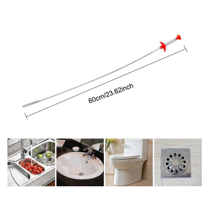 Lisslune | Drain hose cleaning hook with grip function