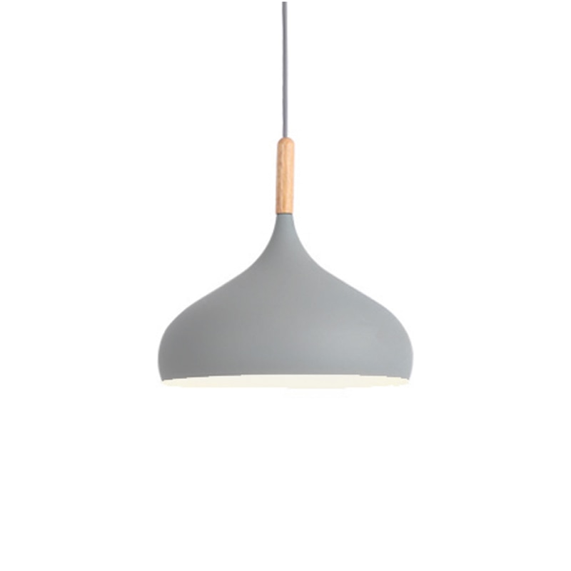 Lisslune | Talon - Modern Drop-Shaped Wooden Pendant Light Scandinavian Ceiling Light