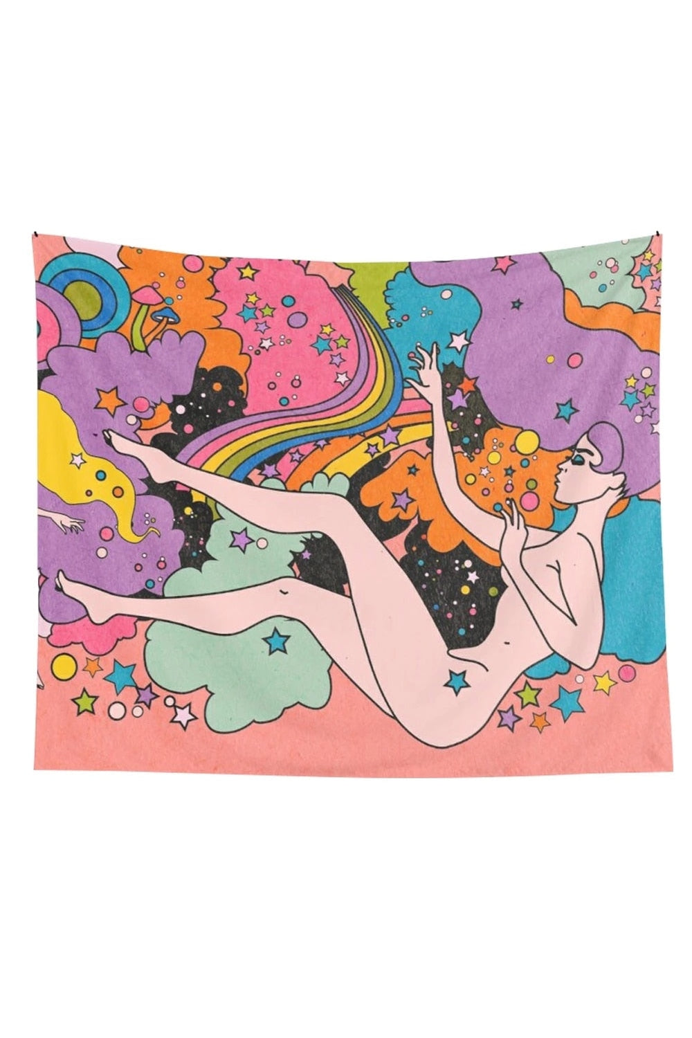 Lisslune | psychedelic art tapestry