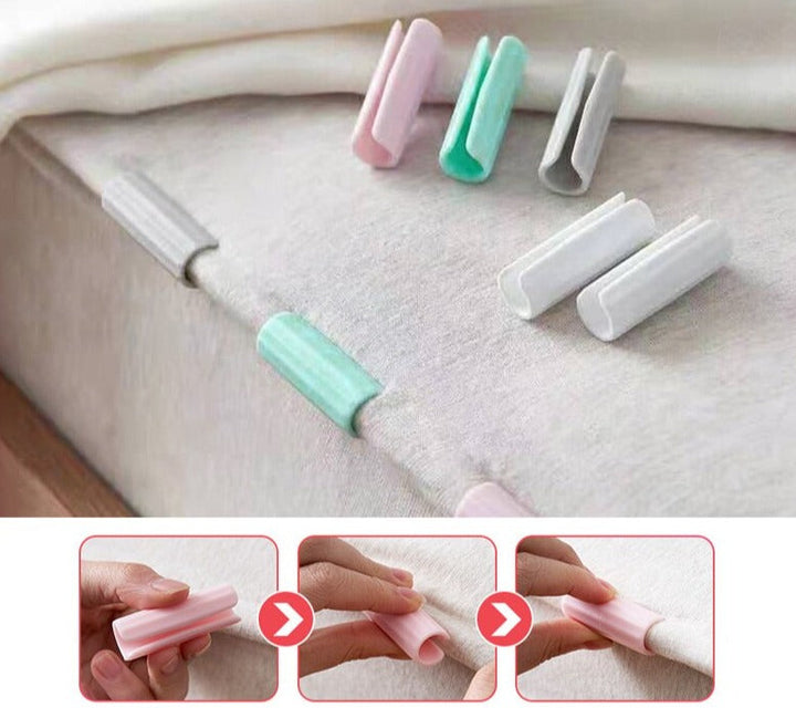 Lisslune | Bed Sheet Corner Non-Slip Clip