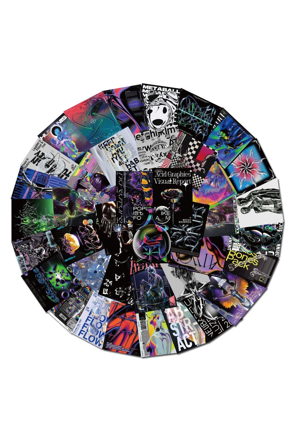 Lisslune | Art Graffiti Sticker Collection