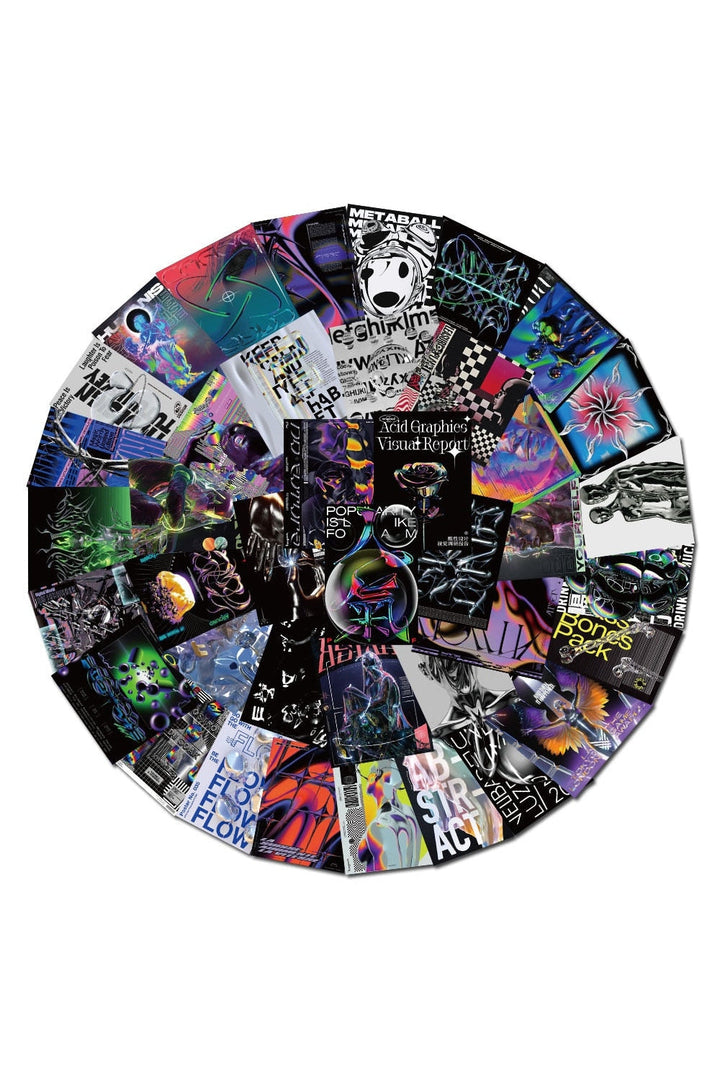 Lisslune | Art Graffiti Sticker Collection