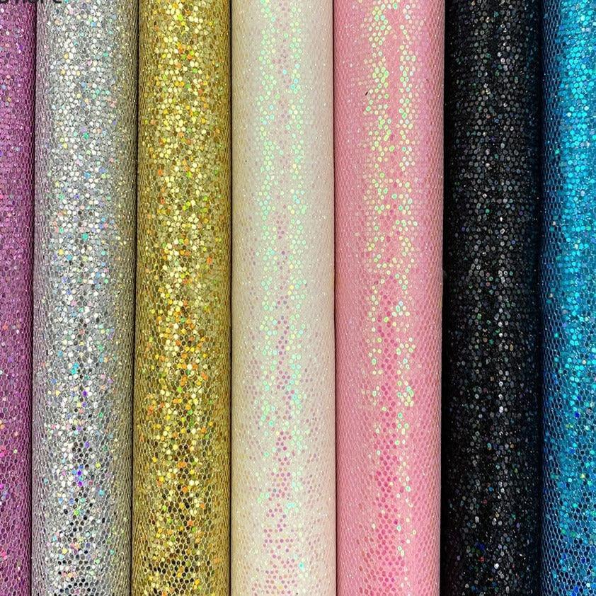 Lisslune | Sparkling Glamour Fabrics Crafting Kit: 7-Piece Glittering Art Set for Creative Expression