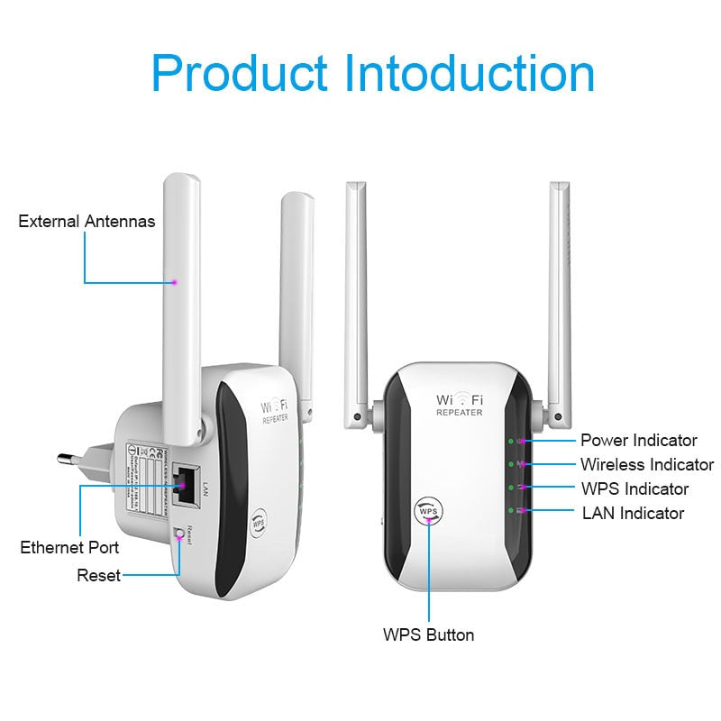 Lisslune | Infinite Wireless Wifi Range Extender