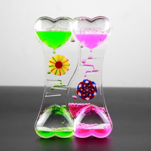 Lisslune | Double Floating Hearts Hourglass