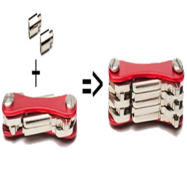 Lisslune | Smart Compact Keychain Organizer