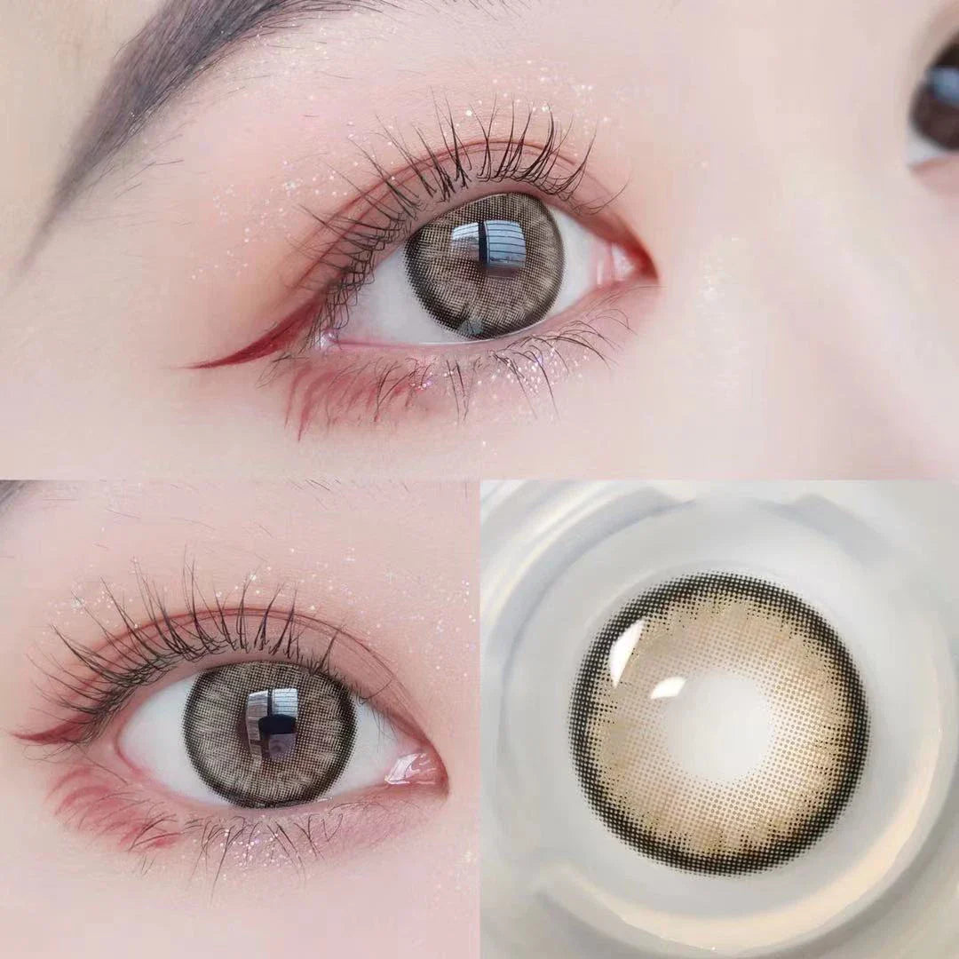 Rynx | 1 Pair Color Contact Lenses Color Lens Eyes Pupils Beauty Colored Lenses Myopia Contact Lenses Makeup Lenses with Diopters