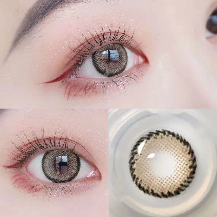 Rynx | 1 Pair Color Contact Lenses Color Lens Eyes Pupils Beauty Colored Lenses Myopia Contact Lenses Makeup Lenses with Diopters