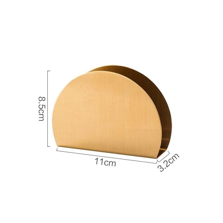 Lisslune | Napkin Holder - SteelElegance - Simple & Stylish - Sustainable Stainless Steel