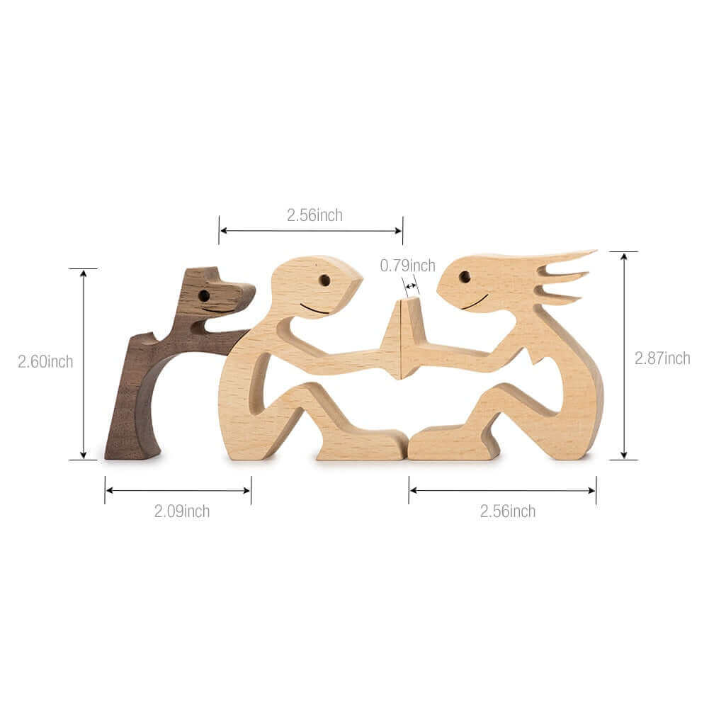 Lisslune | Danish Wooden Animal Ornaments