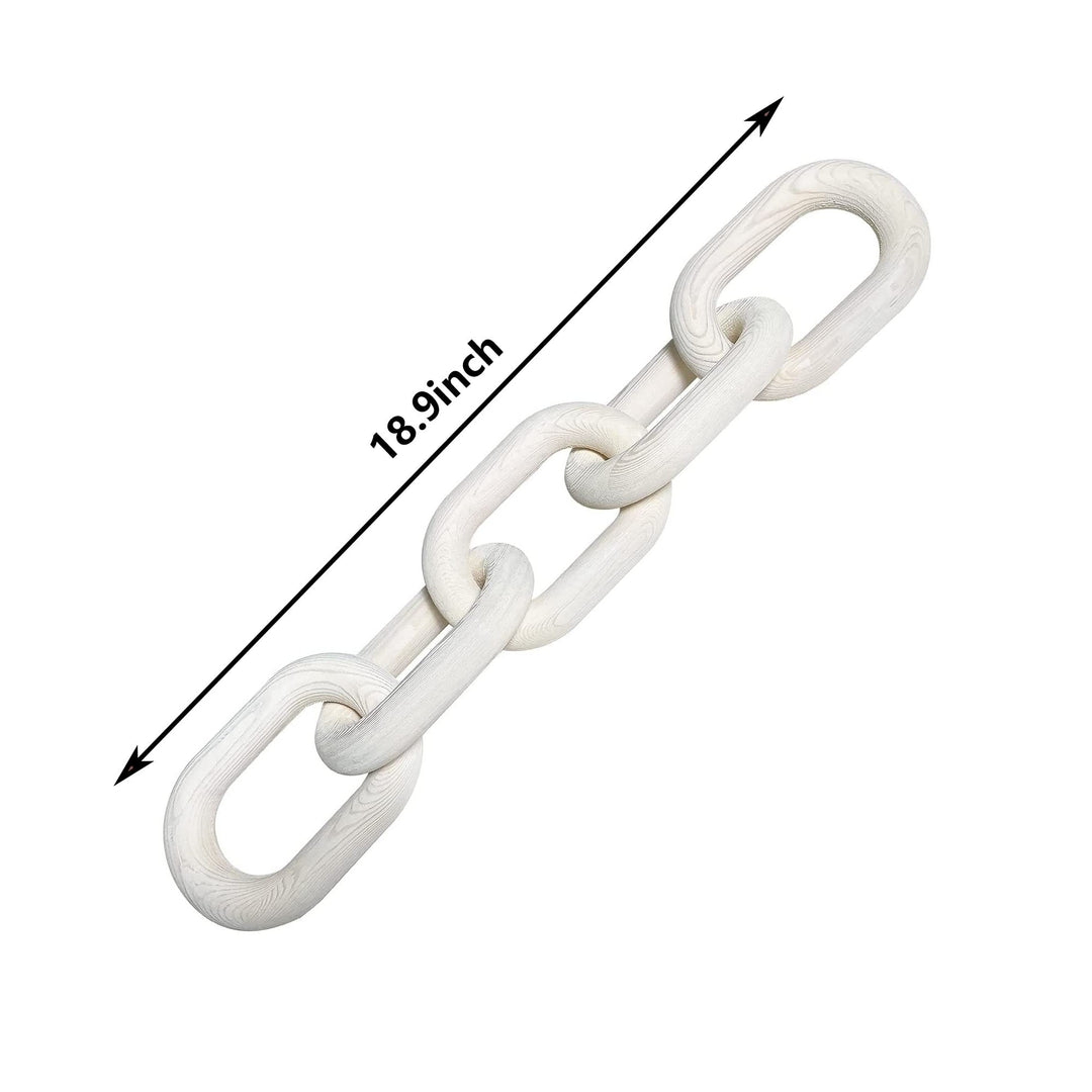Lisslune | Modern Wooden Chain Link Decor