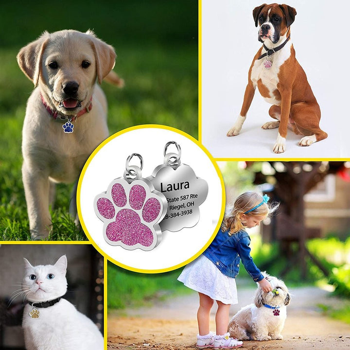 Lisslune | Personalized cat and dog collar tags