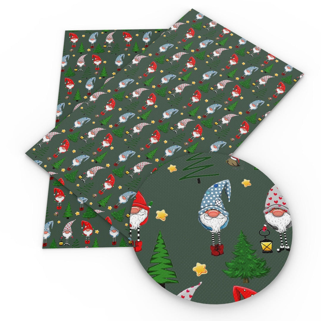 Lisslune | Festive Leather Craft Kit: DIY Earrings and Bows Set