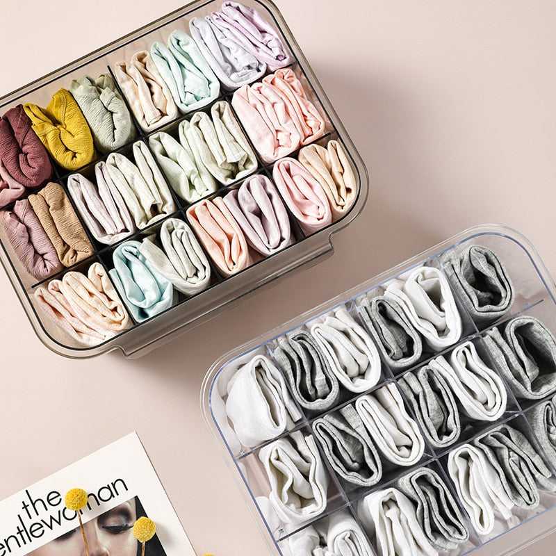Lisslune | Sock Sorter Under Desk Hidden Drawer