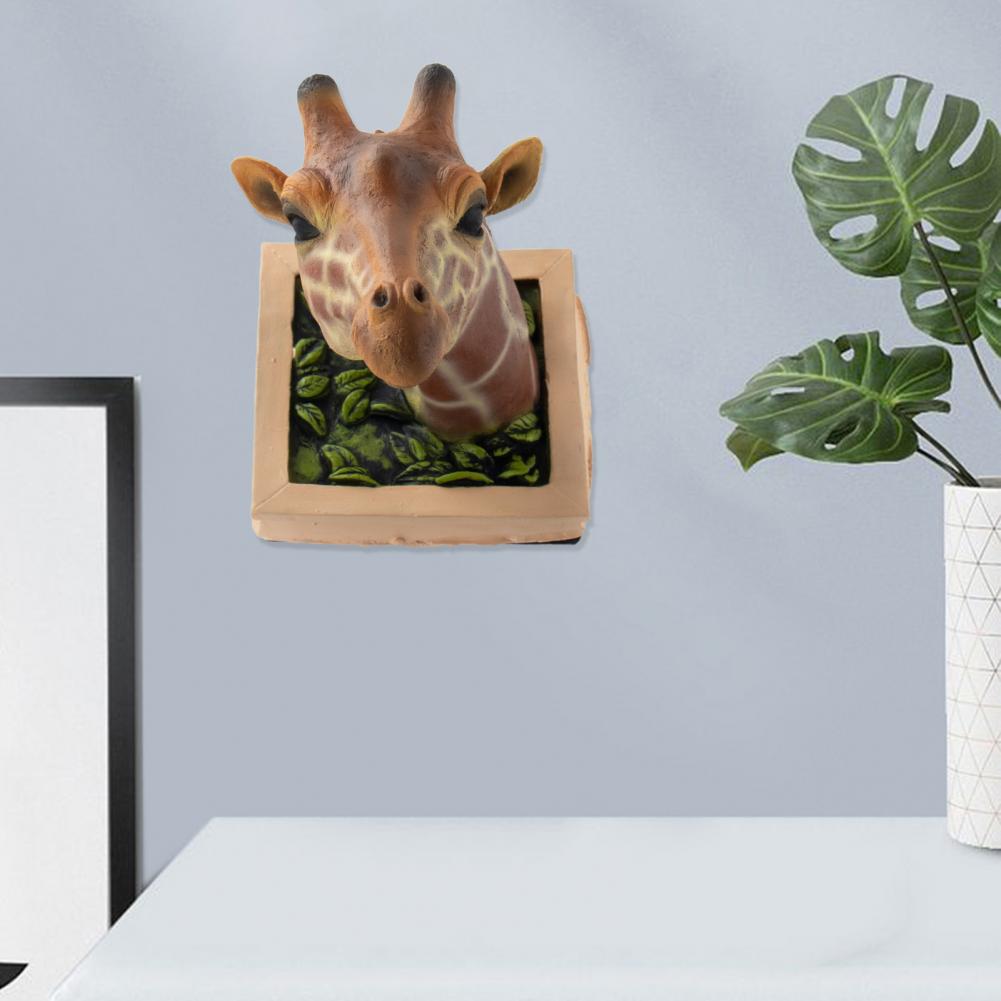 Lisslune | 3D Wall Mounted Giraffe Sculpture Home Decor