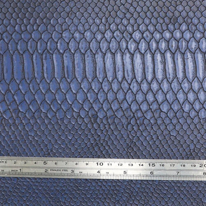 Lisslune | Elegant Gator Textured Matte Synthetic Leather Craft Roll - Premium Quality for Creative Projects