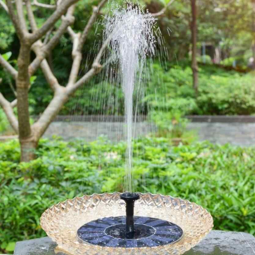 Lisslune | SolarSpring Vital Solar Fountain | Floating Pond Pump | Garden Decoration | Solar Water Feature for Outdoors