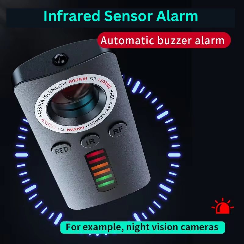 Lisslune | Smart Hidden Camera Detector with Multiple Detection Modes