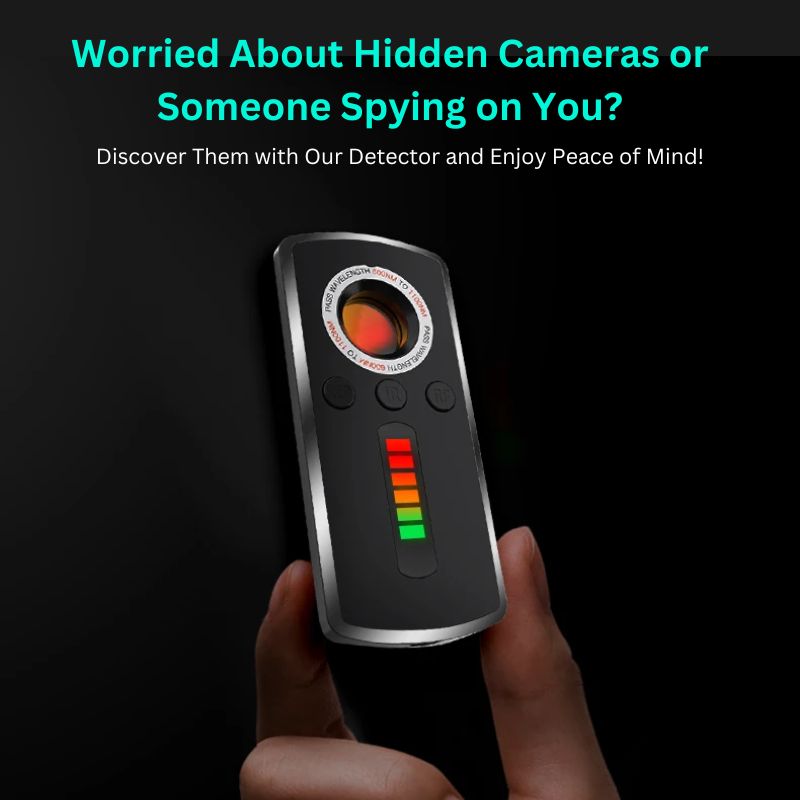Lisslune | Smart Hidden Camera Detector with Multiple Detection Modes