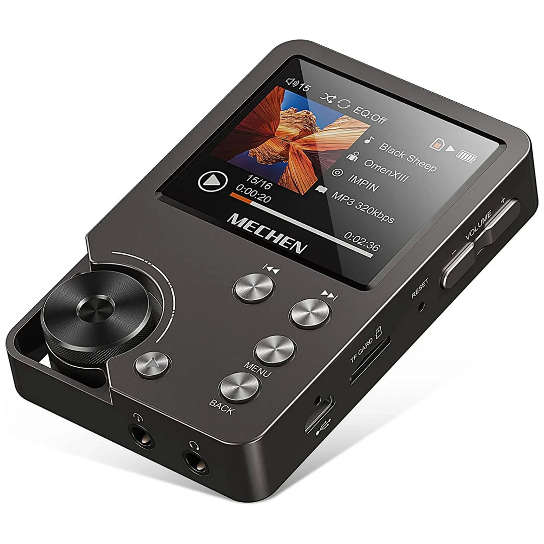 Lisslune | HiFi MP3 Player MECHEN-M30 – Premium Lossless Audio with 64GB Memory Card, Supports up to 256GB