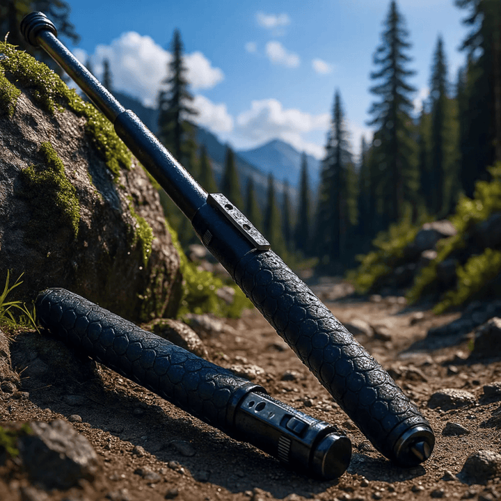 Lisslune | Compact trekking pole with pop-up mechanism
