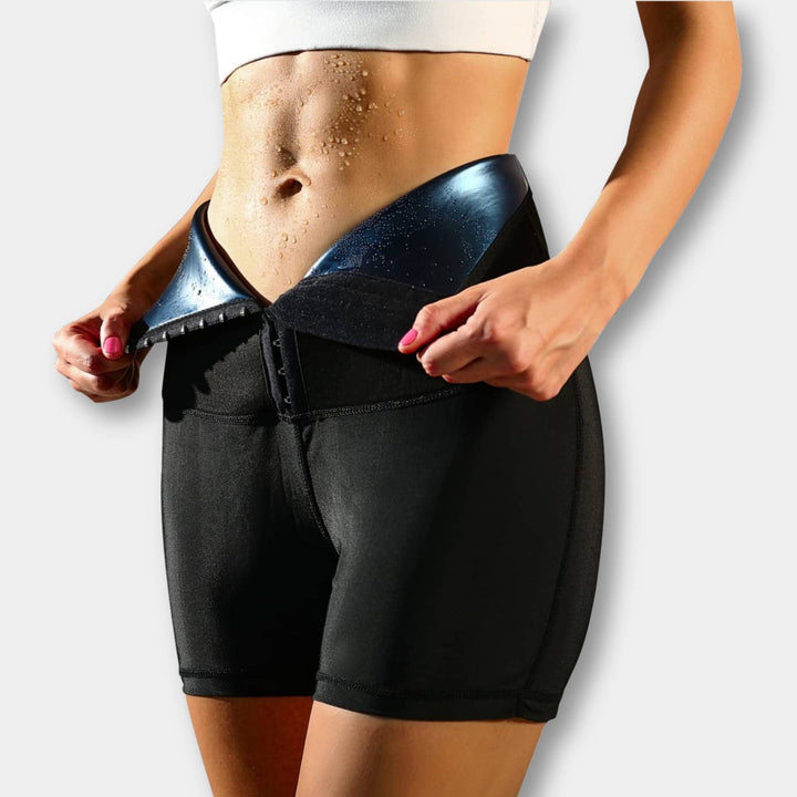 Lisslune | SweatFit Waist Shaper – High Waist Sauna Legging with Waist Trainer for Women