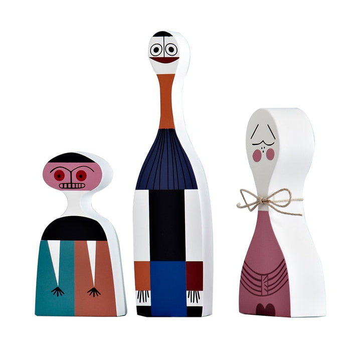 Lisslune | Home Decoration Living Room Kawaii Accessories Sculptures & Figures Character Shapes Cute Wood Handmade Europe Household Items