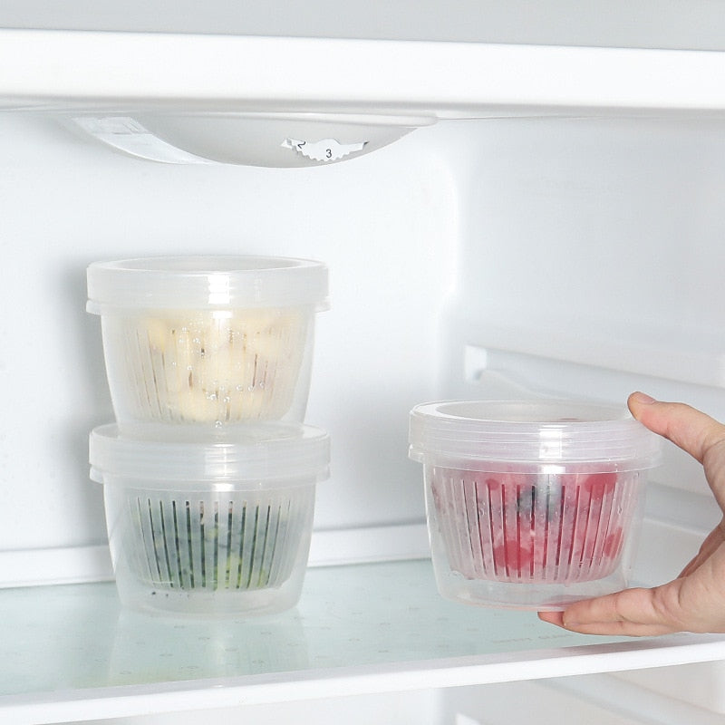 Lisslune | Vegetable Fresh-Keeping Drainer Mini Container