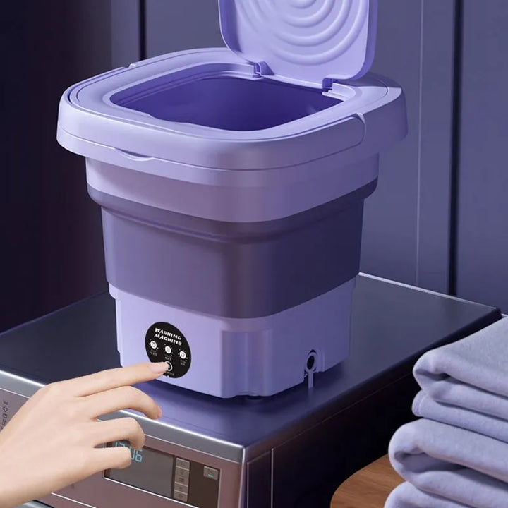 Lisslune | FreshClean | Portable Mini Washing Machine | Compact and Powerful | Fast and Easy