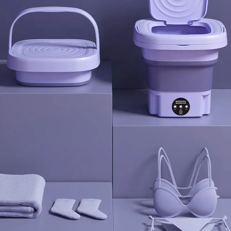 Lisslune | FreshClean | Portable Mini Washing Machine | Compact and Powerful | Fast and Easy