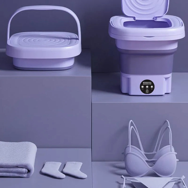 Lisslune | FreshClean | Portable Mini Washing Machine | Compact and Powerful | Fast and Easy