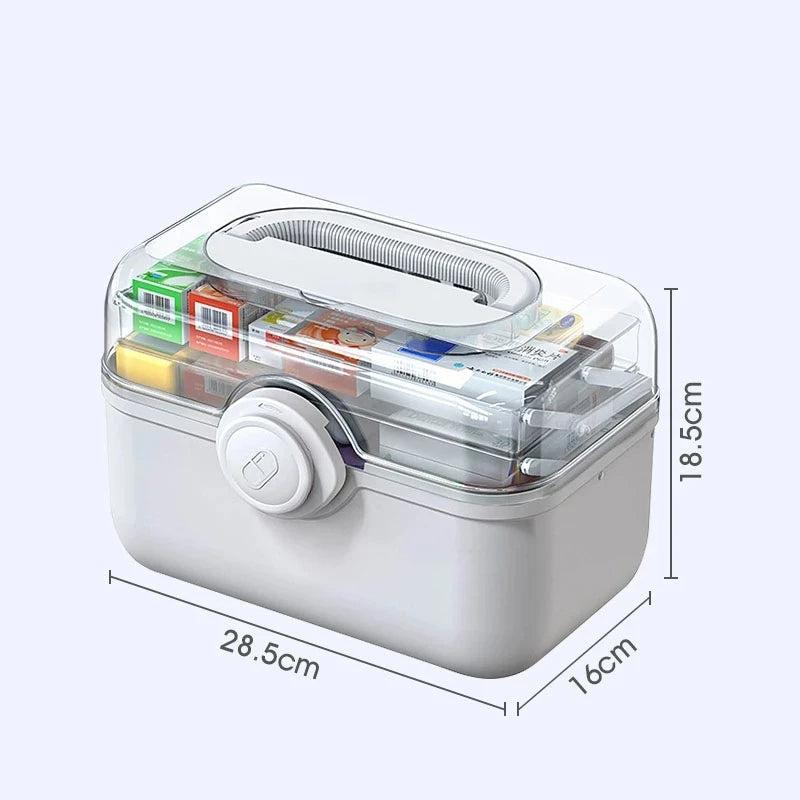 Lisslune | Home Medical Box Storage Organizer