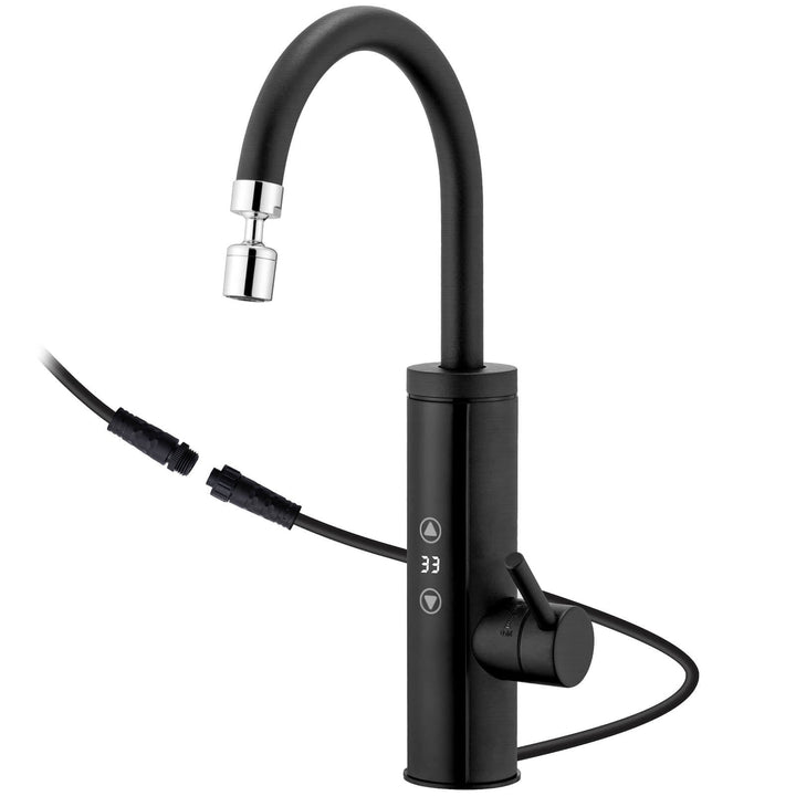 Lisslune | Kitchen faucet with instantaneous water heater, faucet 360° swivel, 3-stage touch control