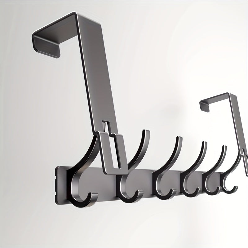 Lisslune | SlimLine Door Hook – Hanging System Without Drilling Made of Sturdy Aluminum