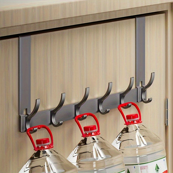 Lisslune | SlimLine Door Hook – Hanging System Without Drilling Made of Sturdy Aluminum