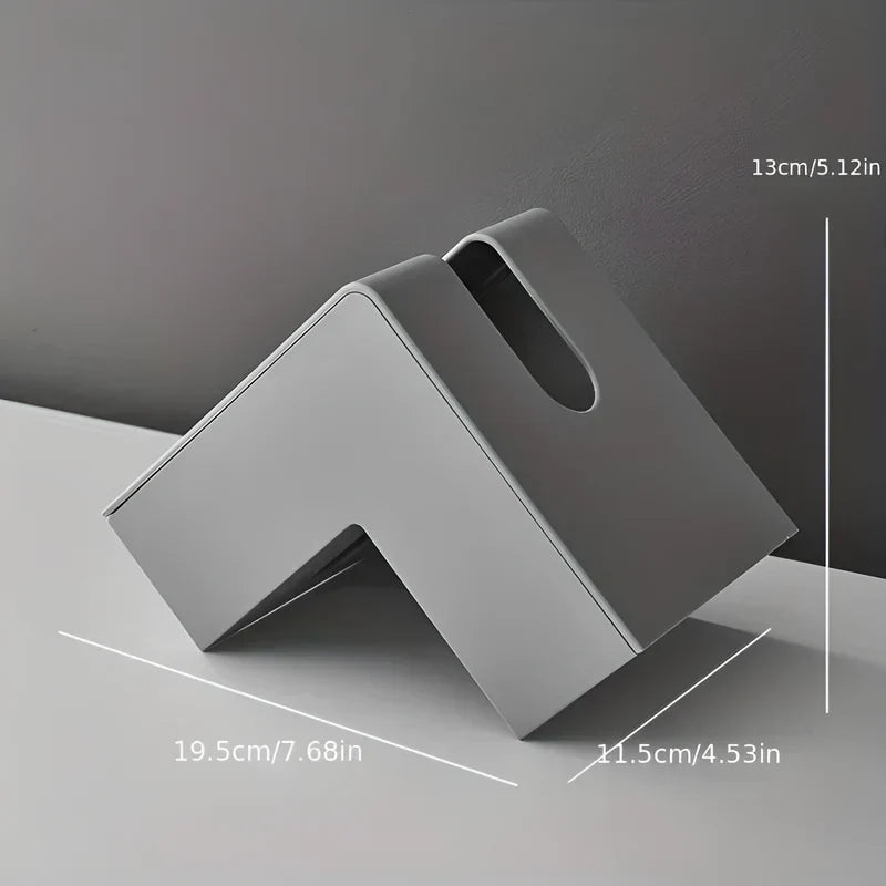 Lisslune | Modern L-shaped Handkerchief Organizer – Space-saving and stylish storage solution