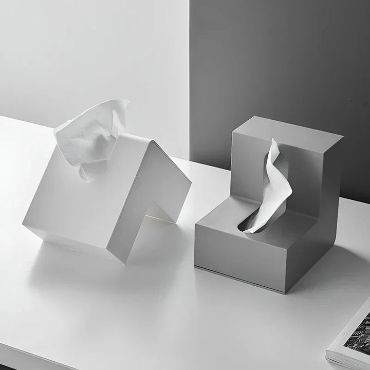 Lisslune | Modern L-shaped Handkerchief Organizer – Space-saving and stylish storage solution