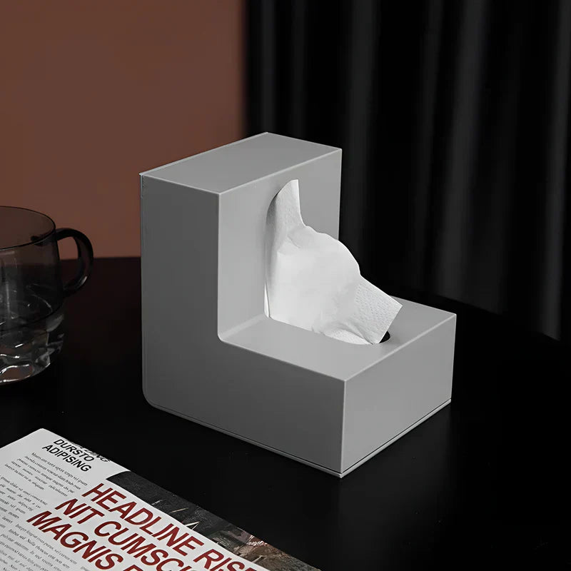 Lisslune | Modern L-shaped Handkerchief Organizer – Space-saving and stylish storage solution