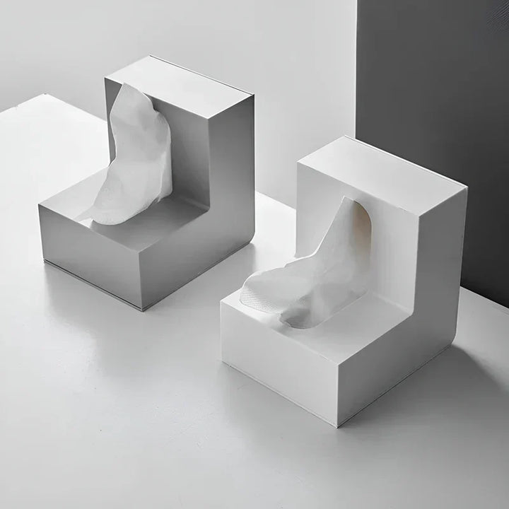 Lisslune | Modern L-shaped Handkerchief Organizer – Space-saving and stylish storage solution