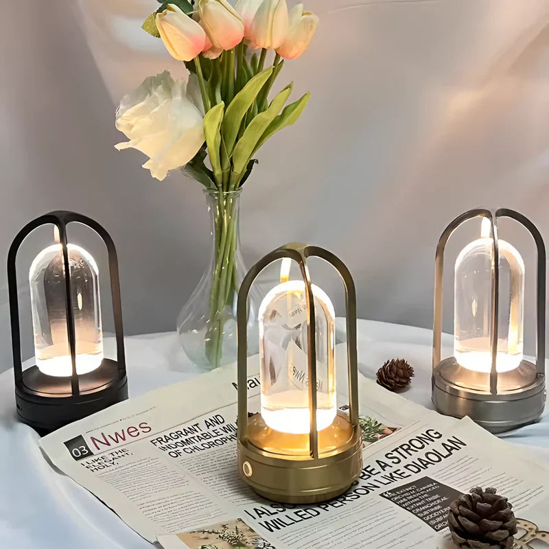 Lisslune | LumoArch Rechargeable LED Table Lamp