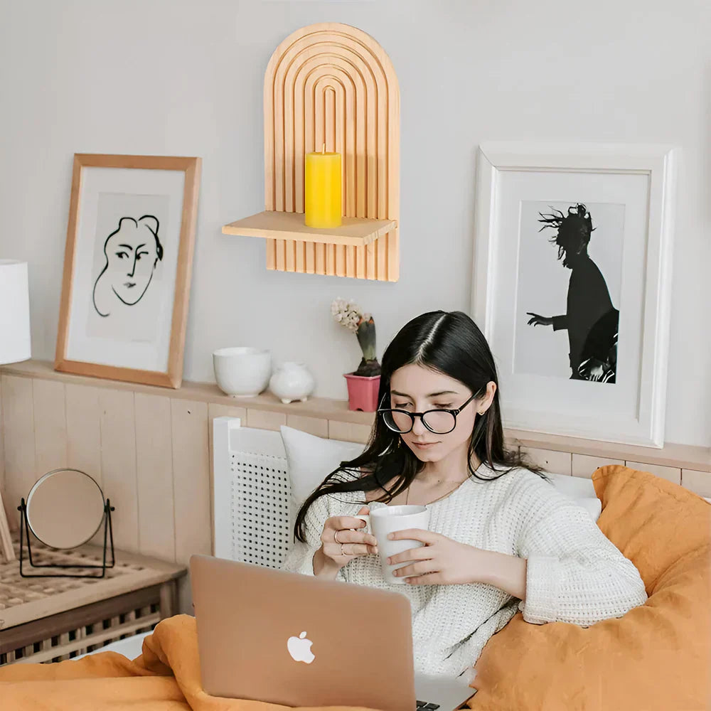Lisslune | ModuFrame Modern Wall Shelf