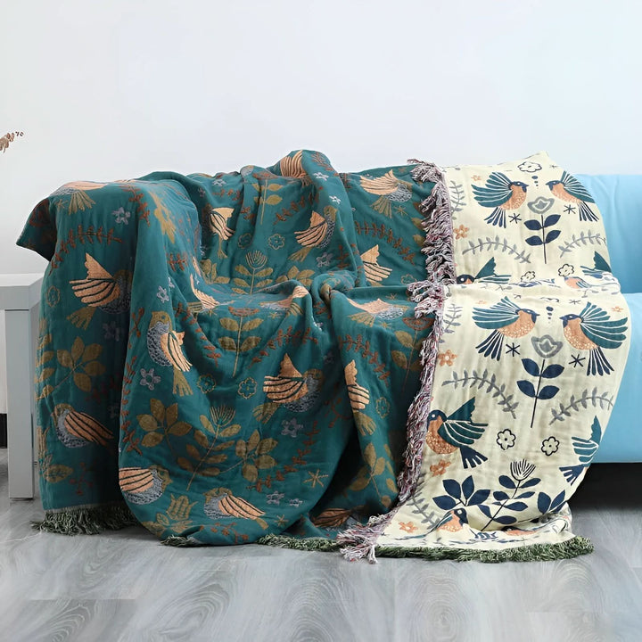 Lisslune | FLUFFIOR - Handmade Reversible Cotton Blanket