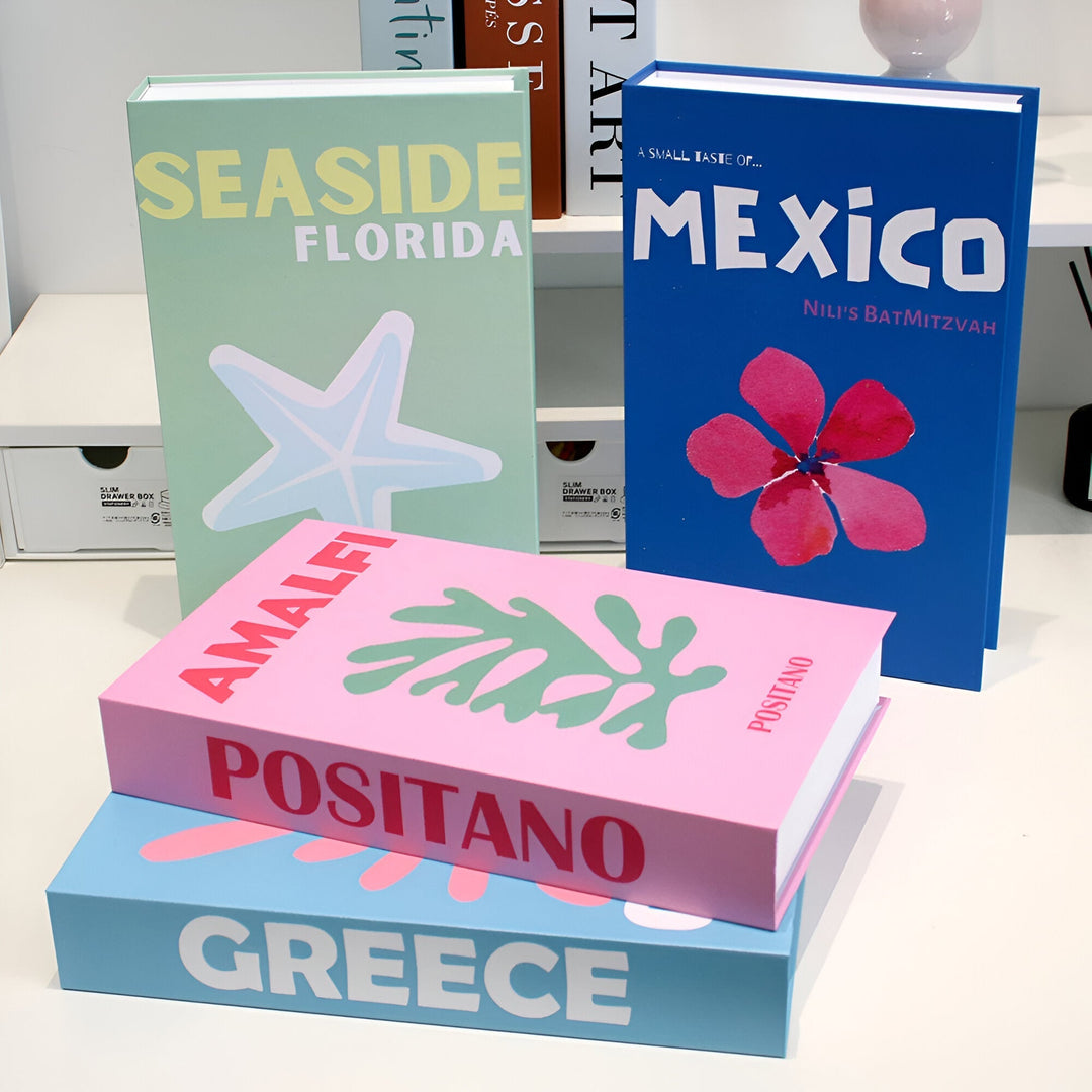 Lisslune | ChicFaux Decorative Books - Coffee Table Books - Books for Decoration