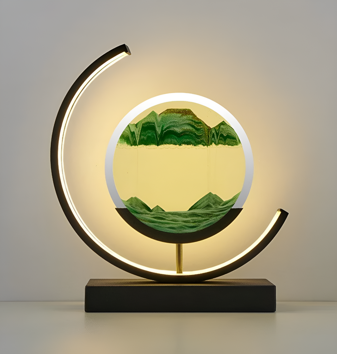 Lisslune | Sandscape - Flowing Sand LED Lamp 3D Quicksand Night Light