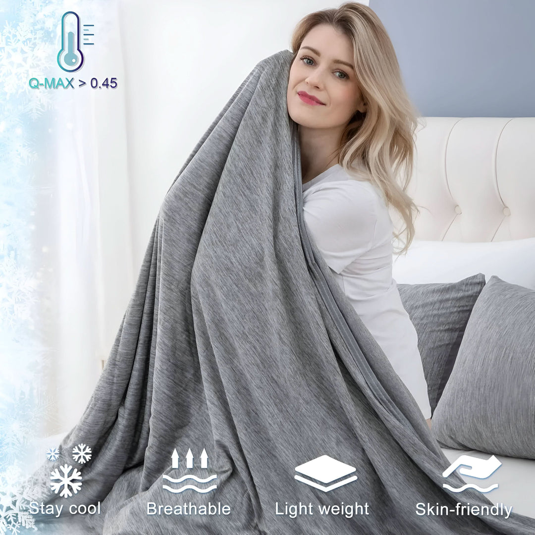 Lisslune | PLUMARIA - Ultra-soft cooling blanket