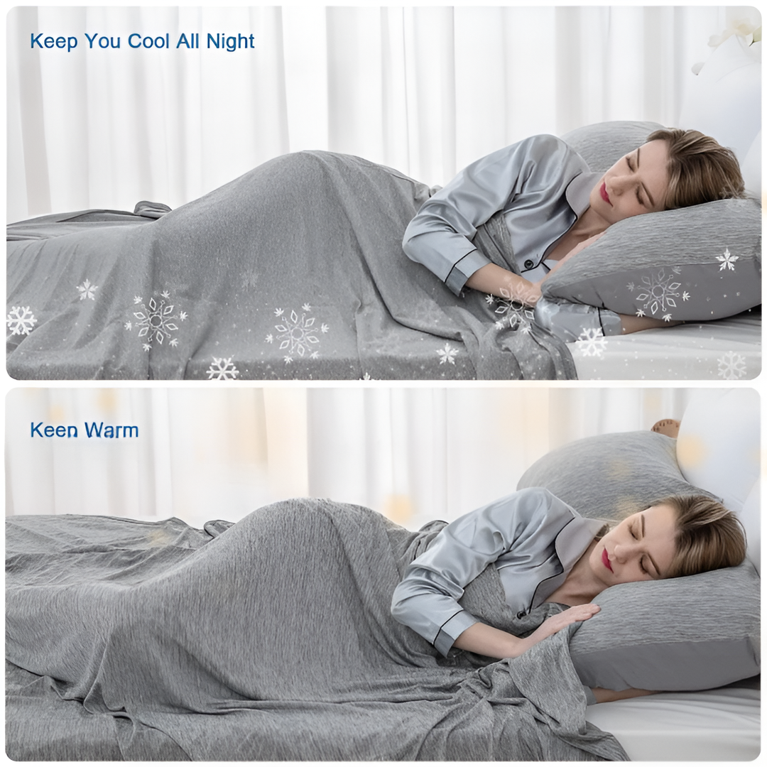Lisslune | PLUMARIA - Ultra-soft cooling blanket