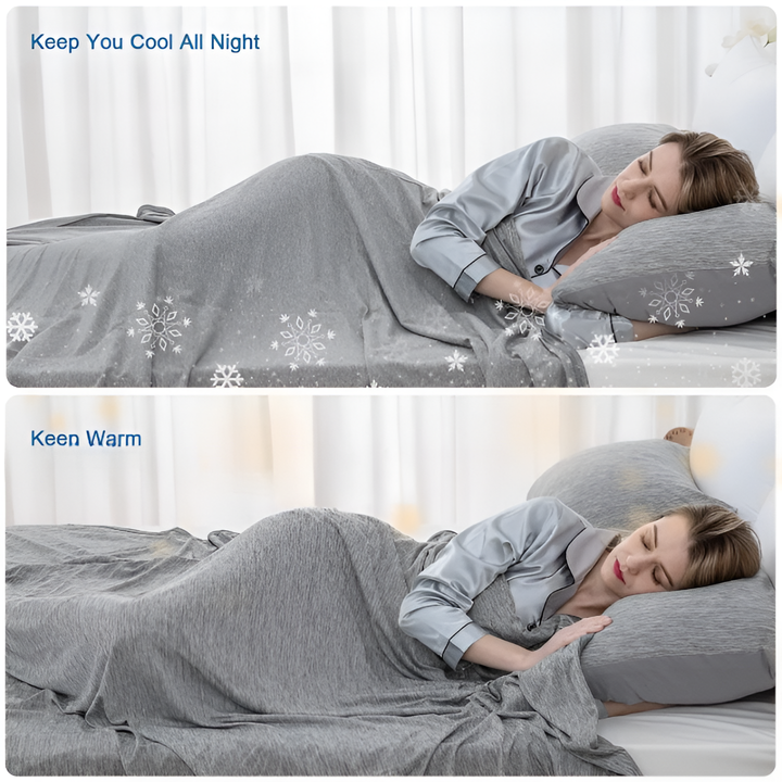 Lisslune | PLUMARIA - Ultra-soft cooling blanket